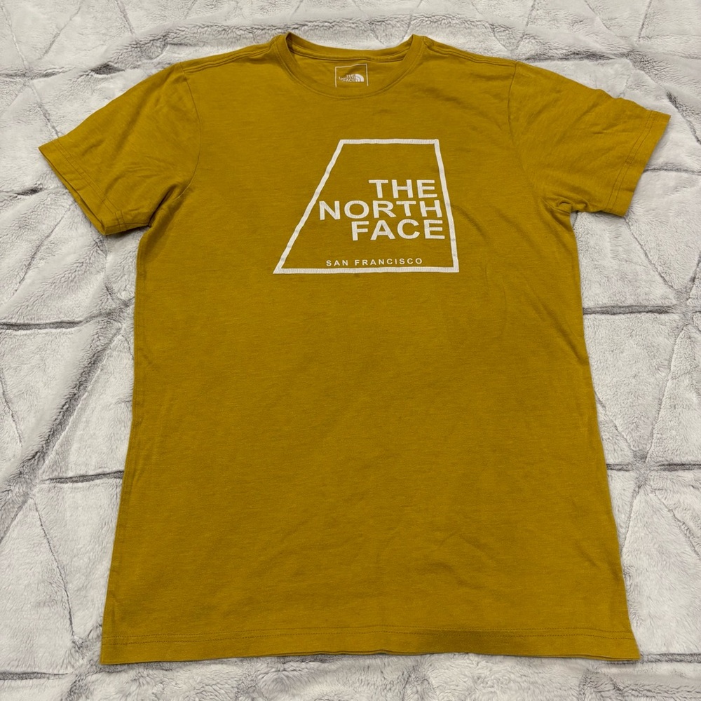 The North Face Mustard Yellow Short Sleeve Tee
